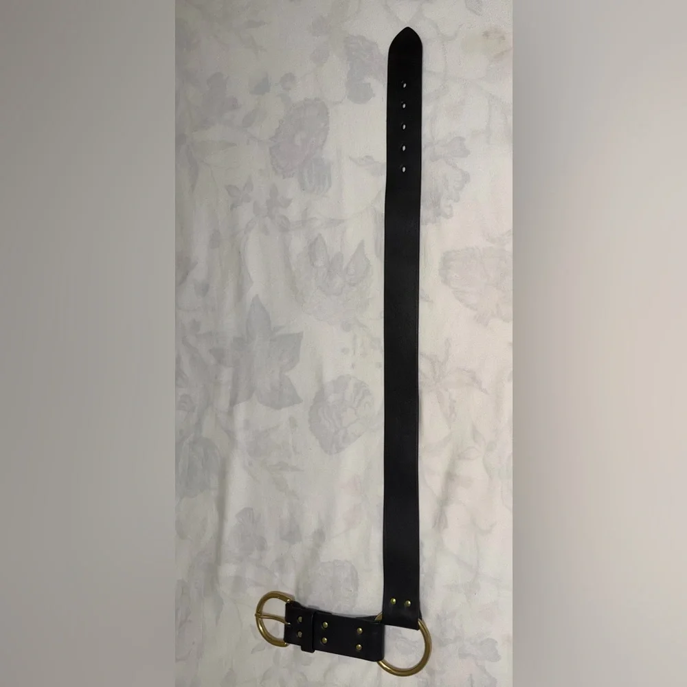J & M DAVIDSON LEATHER BELT